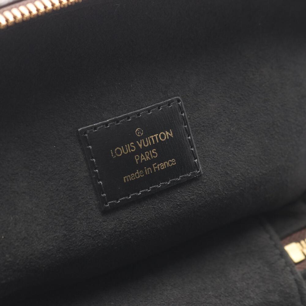 Louis Vuitton Vanity NV Handbag Canvas Leather Monogram Reverse Brown Black - Picture 4 of 7